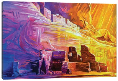 White House Ruins At Canyon de Chelly Canvas Art Print - Greg Heil