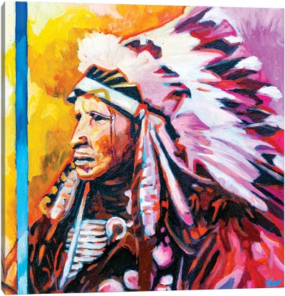 Dreamer Canvas Art Print - Indigenous & Native American Culture