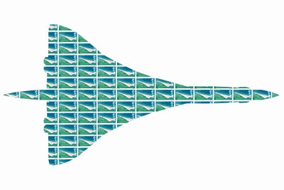 Concorde by Gary Hogben acrylic art print