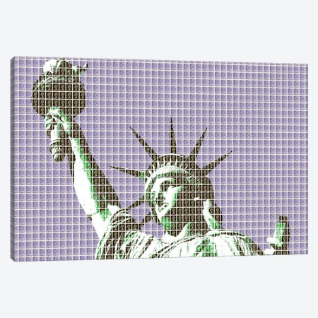 Liberty - Violet Canvas Print #GHO133} by Gary Hogben Canvas Artwork