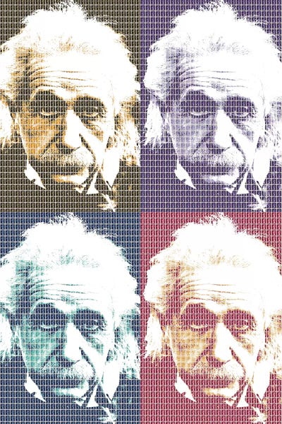 Gary Hogben: Einstein X 4 by Gary Hogben