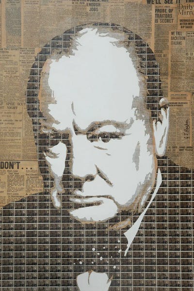 Gary Hogben: Churchill - We're See It Through by Gary Hogben