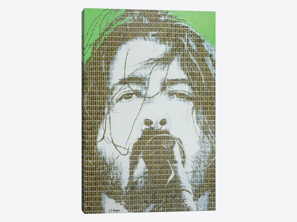 Dave Grohl by Gary Hogben 1-piece Canvas Art Print