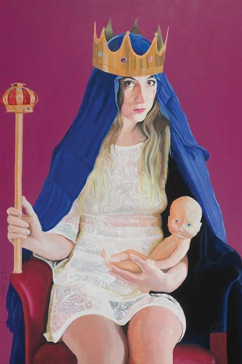 Madonna And Child by Gary Hogben wall art