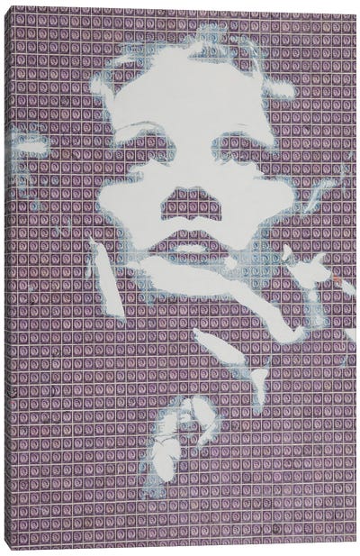 Dietrich Canvas Art Print - Marlene Dietrich