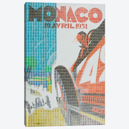 Monaco XXXI Canvas Print #GHO156} by Gary Hogben Canvas Print