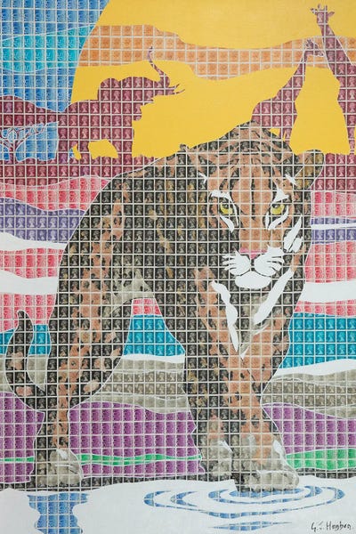 African Safari by Gary Hogben acrylic art print