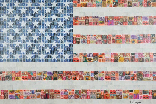 Gary Hogben: Stamps And Stripes by Gary Hogben