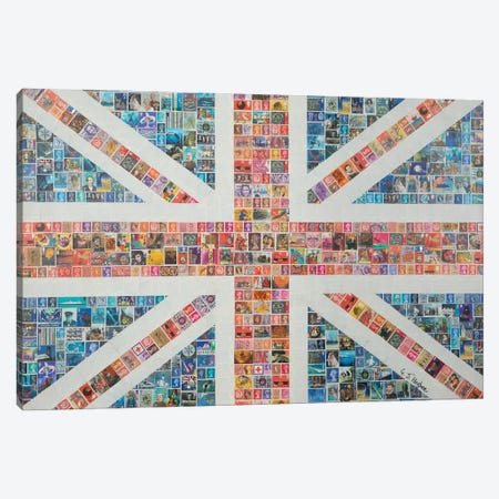 The Union Jack Canvas Print #GHO161} by Gary Hogben Canvas Print
