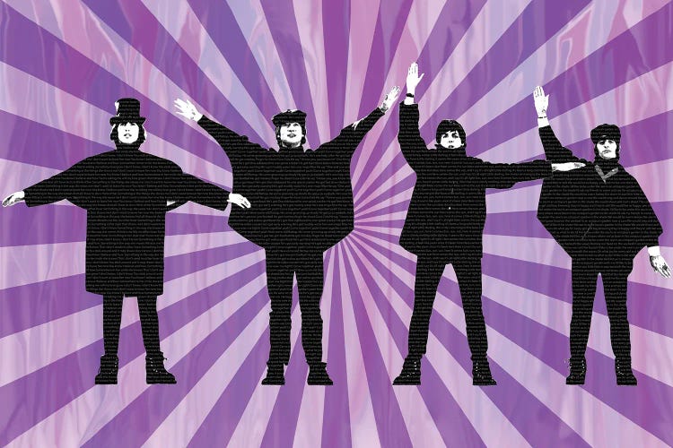 Beatles Help II Purple