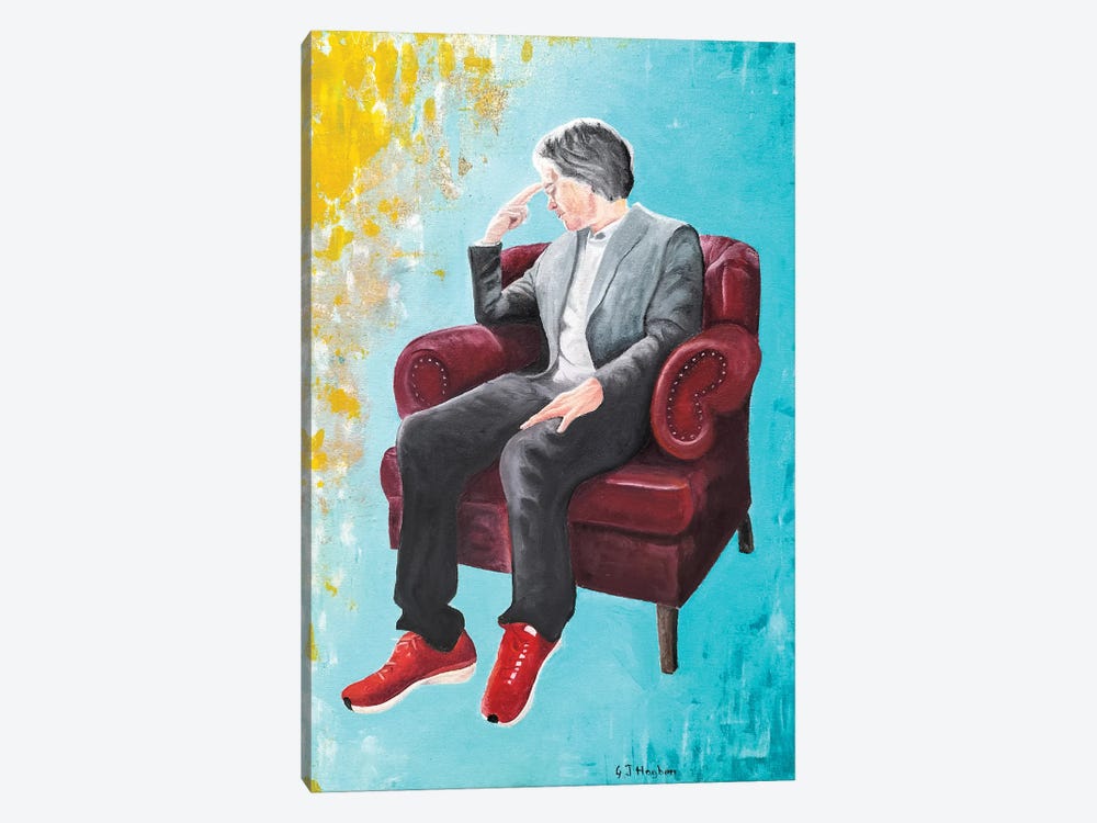 The Thinker by Gary Hogben 1-piece Canvas Print