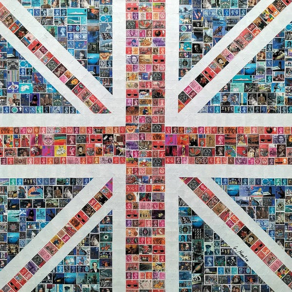 Gary Hogben: Square Union Jack by Gary Hogben