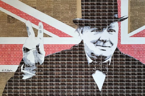 Gary Hogben: Churchill Victory II by Gary Hogben