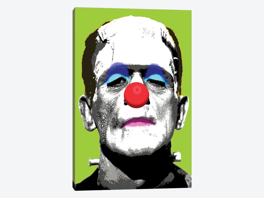 Frankie Boo - Lime by Gary Hogben 1-piece Canvas Wall Art