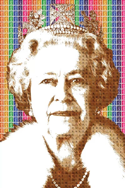 Gary Hogben: Liz - Rainbow by Gary Hogben