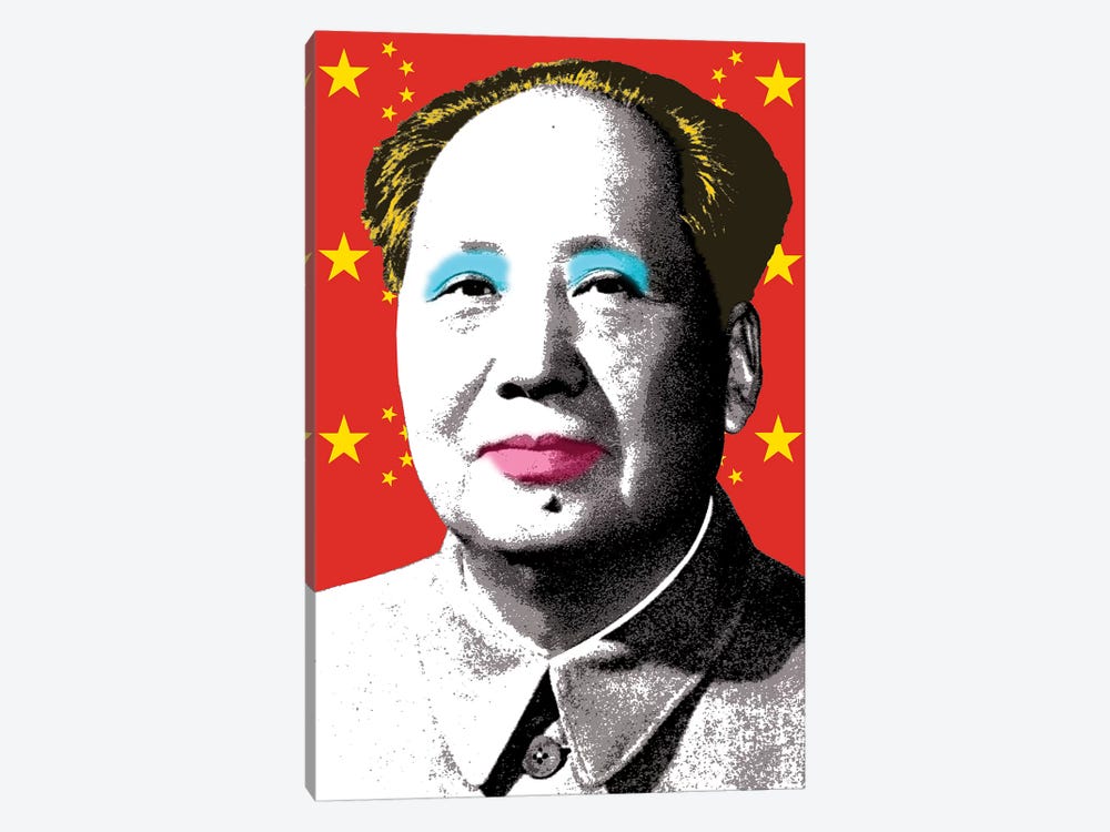 Marilyn Mao - Flag by Gary Hogben 1-piece Canvas Print