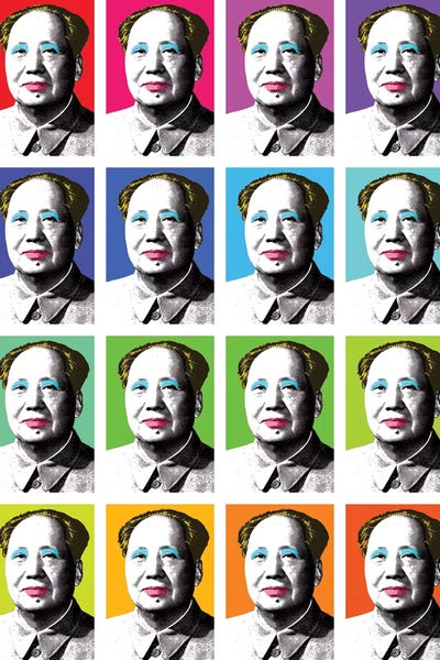 Gary Hogben: Marilyn Mao X 16 by Gary Hogben