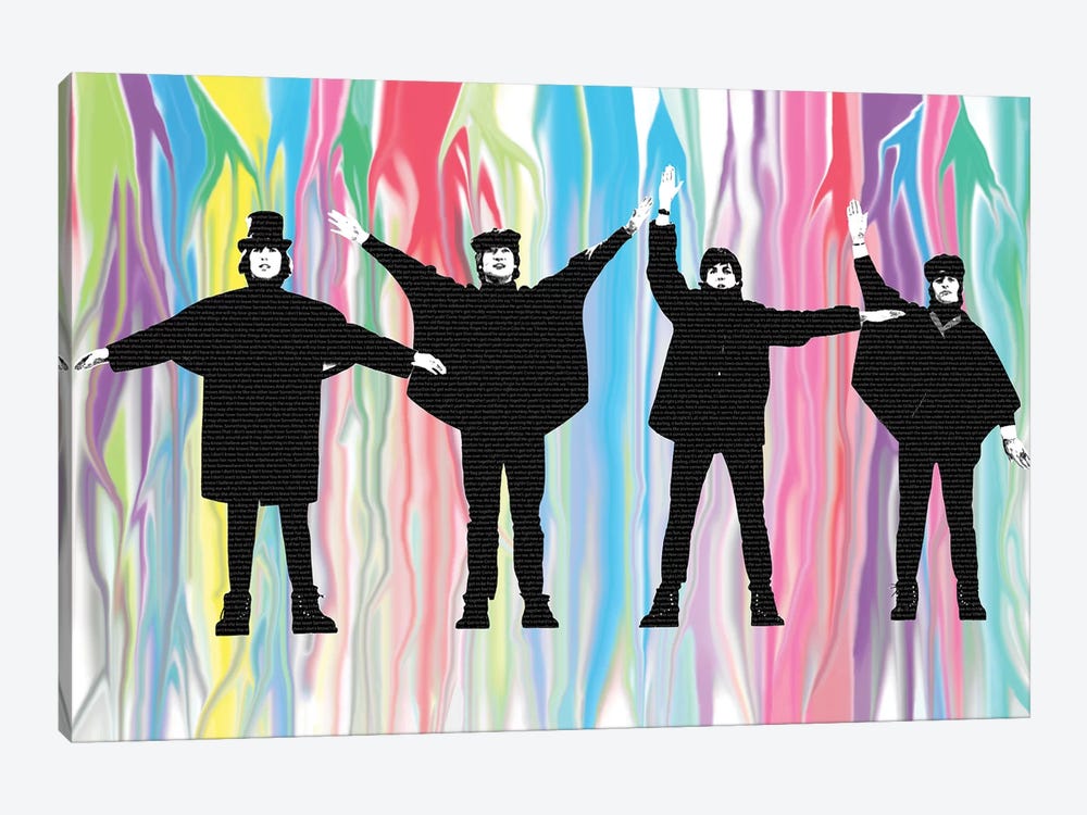 Beatles Help by Gary Hogben 1-piece Art Print