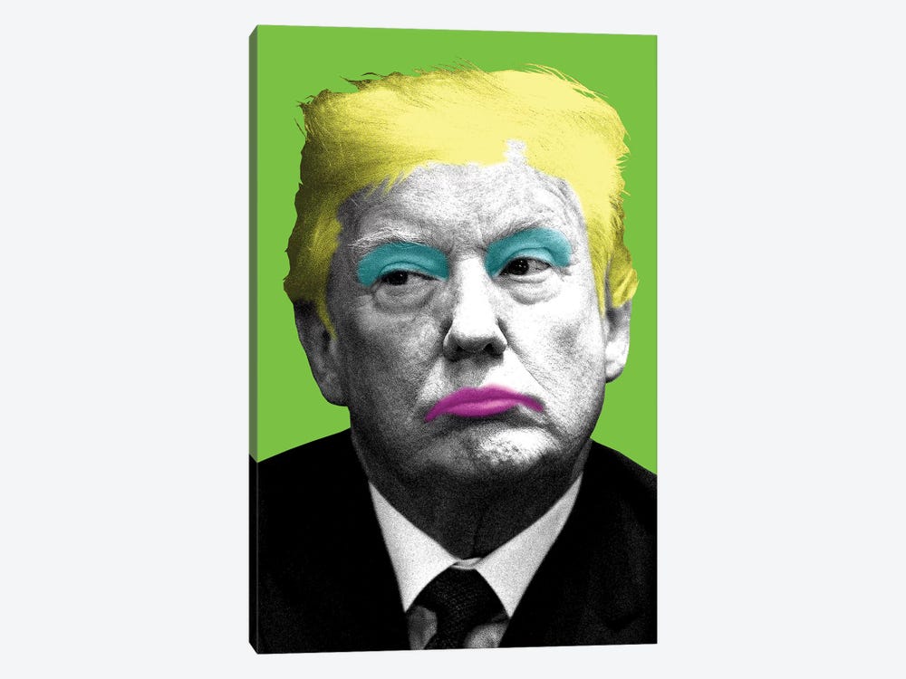 Marilyn Trump - Lime by Gary Hogben 1-piece Canvas Wall Art