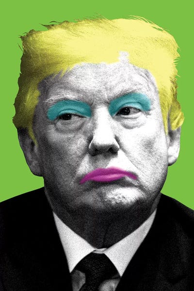 Gary Hogben: Marilyn Trump - Lime by Gary Hogben