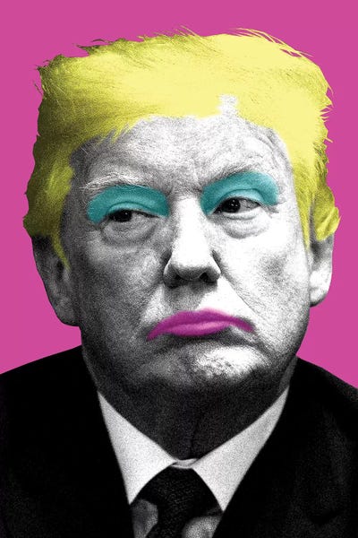 Gary Hogben: Marilyn Trump - Pink by Gary Hogben