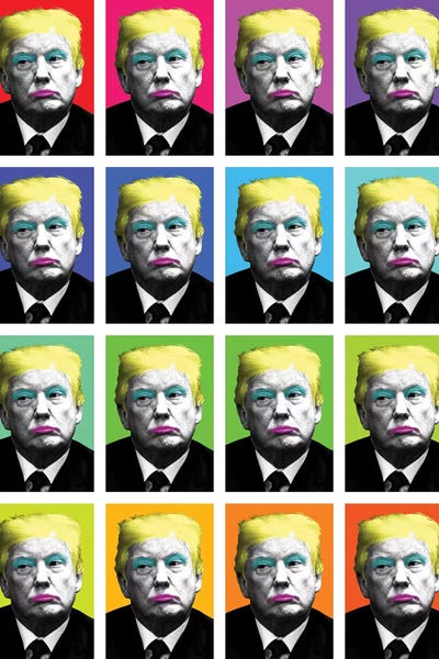 Gary Hogben: Marilyn Trump X 16 by Gary Hogben