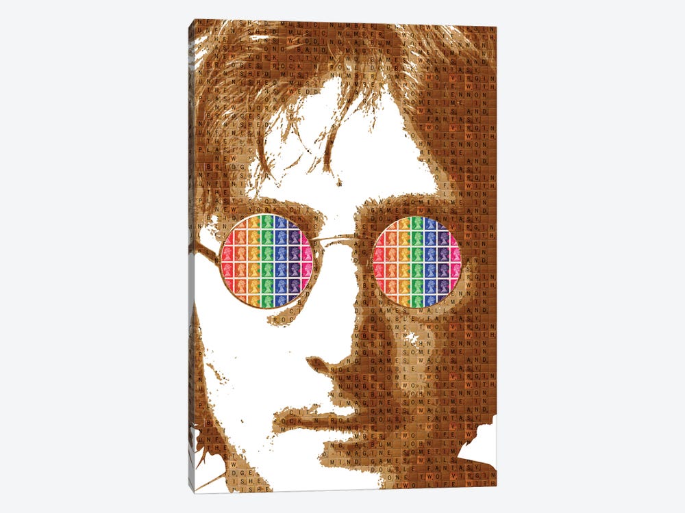 Scrabble Lennon 1-piece Canvas Art