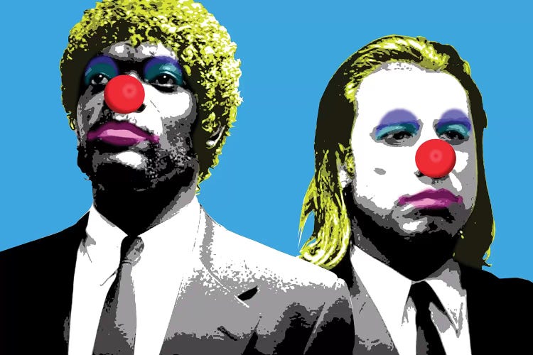 The Clowns Are Coming To Get You - Blue