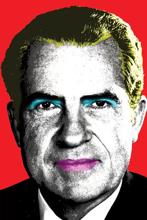 Tricy Dicky Monroe - Red by Gary Hogben wall art