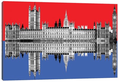 Westminster Canvas Art Print - Westminster Abbey