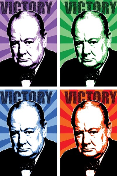 Gary Hogben: Churchill Victory X 4 by Gary Hogben