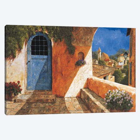 The French Door Canvas Print #GIA24} by Gilles Archambault Canvas Print