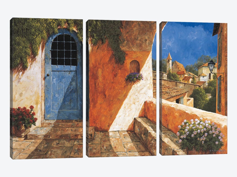 The French Door by Gilles Archambault 3-piece Art Print