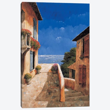 Villa By The Sea Canvas Print #GIA28} by Gilles Archambault Canvas Art