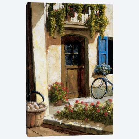 Back From The Market Canvas Print #GIA2} by Gilles Archambault Canvas Art