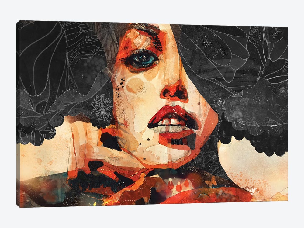 Carbon by Giulio Iurissevich 1-piece Canvas Art