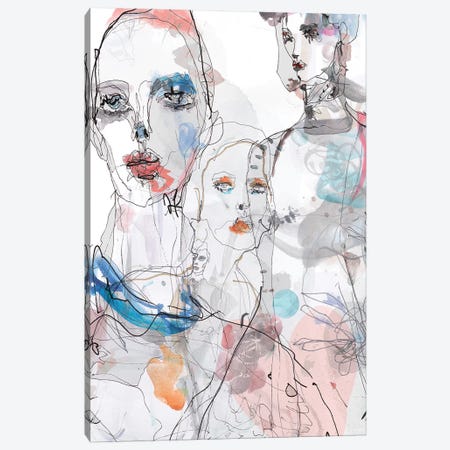 Gaultier Canvas Print #GII30} by Giulio Iurissevich Canvas Art Print