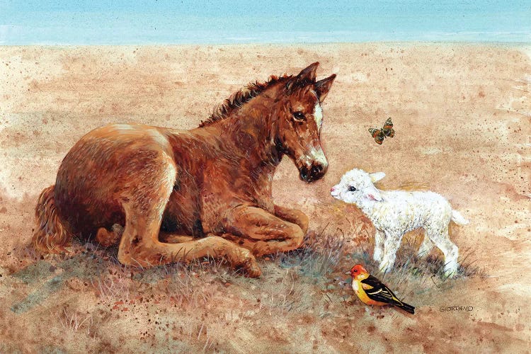 Be My Friend by Giordano Studios wall art