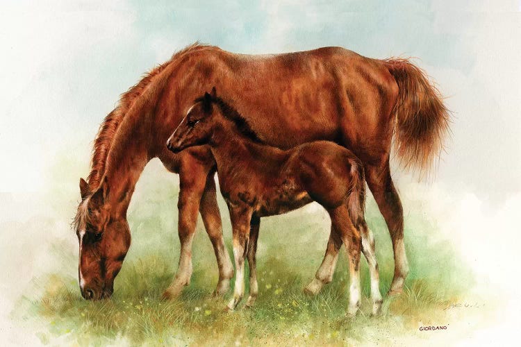 By Mom's Side by Giordano Studios wall art