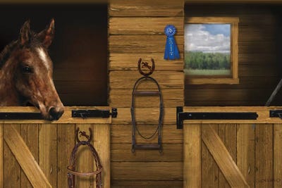 Inside The Paddock by Giordano Studios art print