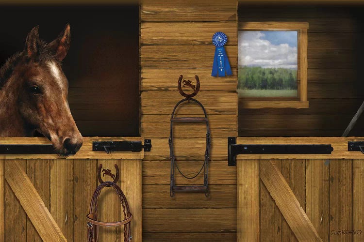 Inside The Paddock by Giordano Studios wall art