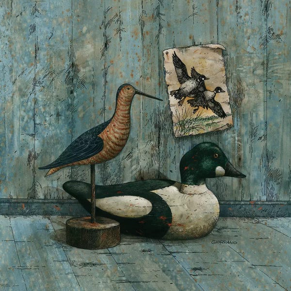 Hunting: Buffleheads by Giordano Studios