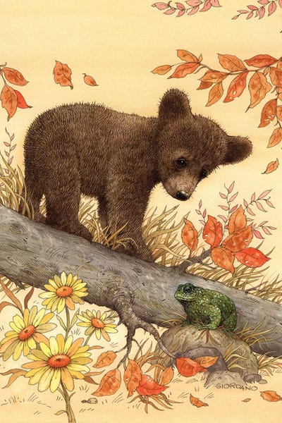 Brown Bears: Risky Bear Cub by Giordano Studios