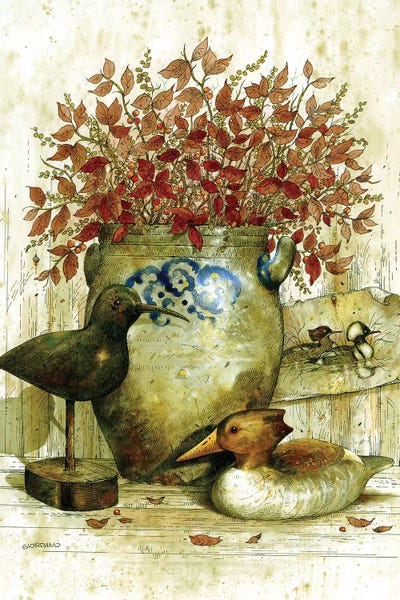 Hunting: Woodcarvers Bench by Giordano Studios