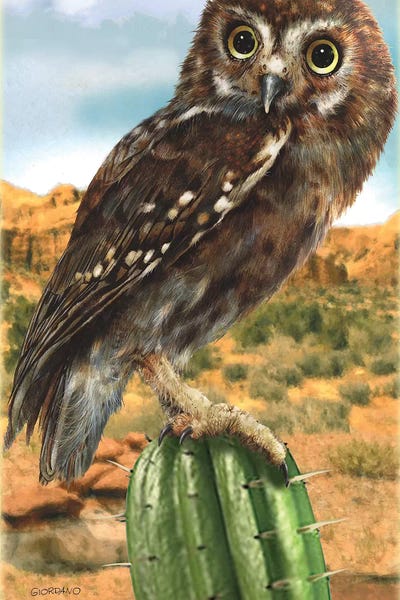 Desert Observer by Giordano Studios art print