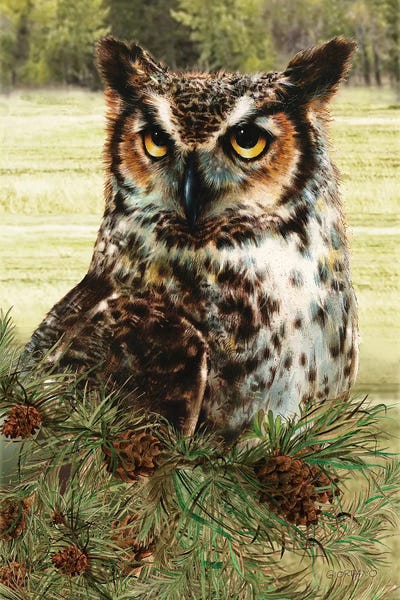 Great One In The Pines by Giordano Studios art print