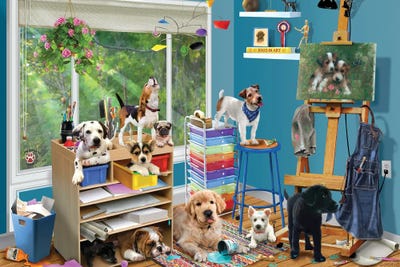 Studio Pals by Giordano Studios art print