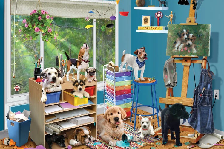 Studio Pals by Giordano Studios wall art