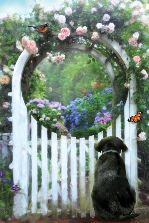 Beyond the Front Gate by Giordano Studios wall art