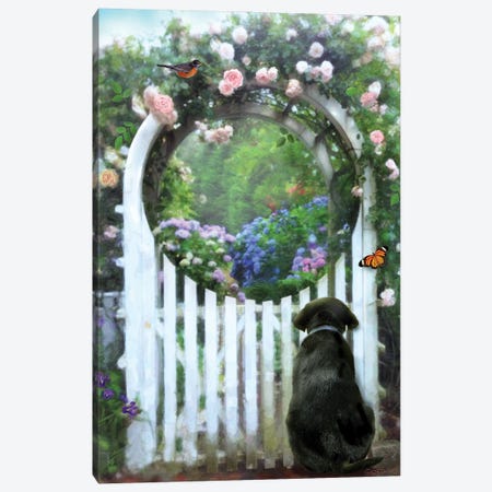 Beyond the Front Gate Canvas Print #GIO177} by Giordano Studios Canvas Print